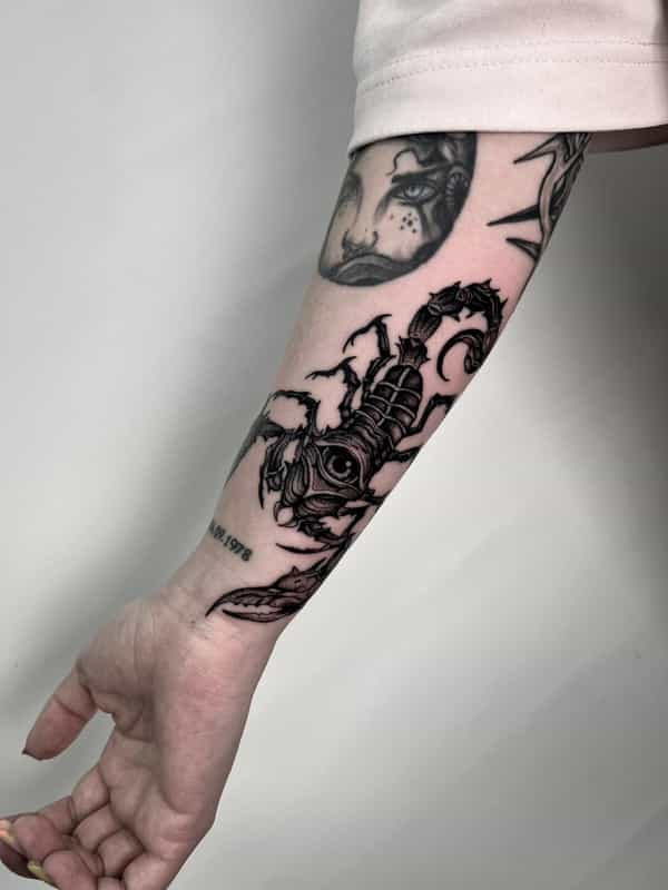 Tatuaje escorpión