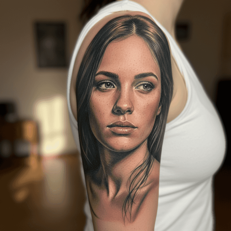 Tatuaje tatuaje realista Madrid ejemplo 4 Madrid